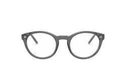 نظارة طبية ARNETTE للرجال دائري لون رمادي شفاف - AN7182 2703