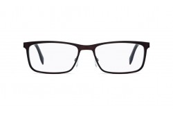 نظارة طبية BOSS للرجال والنساء مربع لون بني 