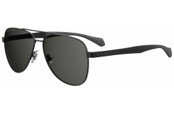 نظارة شمسية BOSS للرجال والنساء افياتور لون أسود 