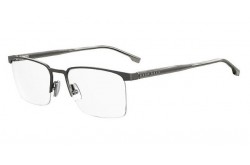 نظارة طبية BOSS للرجال مربع لون رمادي غامق 