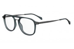 نظارة طبية BOSS للرجال والنساء مربع لون أزرق 