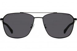 نظارة شمسية BOSS للرجال افياتور لون أسود 