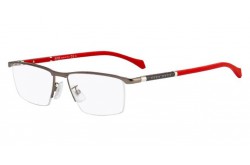 نظارة طبية BOSS للرجال والنساء مربع لون أحمر 