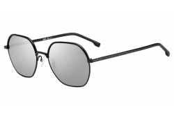 نظارة شمسية BOSS للرجال والنساء مربع لون أسود 