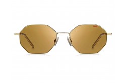 نظارة شمسية BOSS للرجال دائري لون ذهبي 