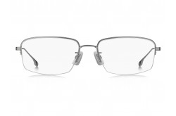 نظارة طبية BOSS للرجال مستطيل لون رمادي غامق مطفي - 1298F R81