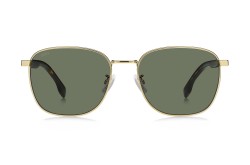 نظارة شمسية BOSS للرجال مستطيل لون أسود  