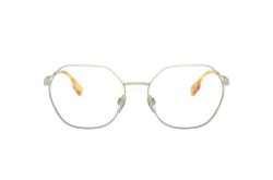 BURBERRY FRAME FOR UNISEX ROUND SILVER AND GOLD - BE1350 1314