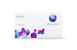 عدسات لاصقة Biofinity شهرية - 6 عدسات في العلبة
