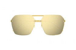 نظارة شمسية BOTTEGA VENETA للنساء آفياتور لون ذهبي  - BV1045S 002