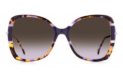 نظارة شمسية CAROLINA HERRERA للنساء فراشة لون أزرق  - CH0025S HKZQR