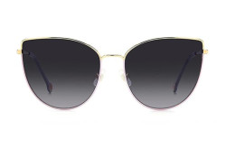 نظارة شمسية CAROLINA HERRERA للنساء كات آي لون ذهبي  