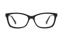 نظارة طبية CAROLINA HERRERA للنساء مستطيل لون أسود و ذهبي  