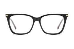 نظارة طبية CAROLINA HERRERA للنساء كات آي لون أسود و ذهبي  