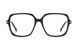 نظارة طبية CAROLINA HERRERA للنساء مربع لون أسود و ذهبي  