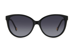 نظارة شمسية CAROLINA HERRERA للنساء كات آي لون أسود  