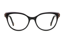 نظارة طبية CAROLINA HERRERA للنساء كات آي لون أسود  