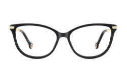 نظارة طبية CAROLINA HERRERA للنساء مستطيل لون أسود و ذهبي  