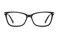 نظارة طبية CAROLINA HERRERA للنساء مستطيل لون أسود و ذهبي  