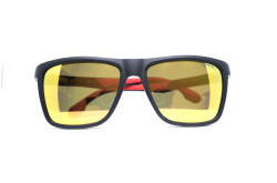 CARRERA SUNGLASS FOR MEN SQUARE BLACK MATT 