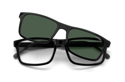 نظارة طبية مع عدسات شمسية CARRERA للرجال مستطيل لون أسود  