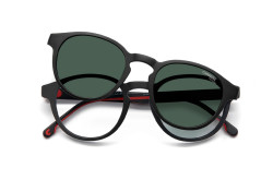 نظارة طبية مع عدسات شمسية CARRERA للرجال والنساء دائري لون أسود و أحمر  