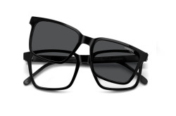 نظارة طبية مع عدسات شمسية CARRERA للرجال دائري لون أسود  