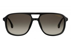 نظارة شمسية CARRERA للرجال والنساء مربع لون أسود و ذهبي  - CA173NS 807HA