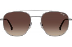 نظارة شمسية CARRERA للرجال والنساء مربع لون رمادي غامق و نمري - CAR236S KJ1LA
