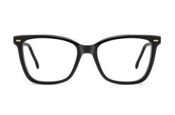 نظارة طبية CARRERA للنساء كات آي لون أسود  