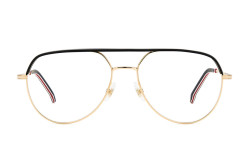 نظارة طبية CARRERA للرجال آفياتور لون ذهبي  