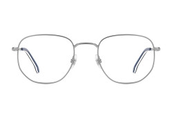 نظارة طبية CARRERA للرجال دائري لون فضي  