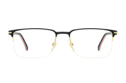 نظارة طبية CARRERA للرجال مستطيل لون أسود و ذهبي  