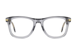 نظارة طبية CARRERA للرجال مستطيل رمادي شفاف 
