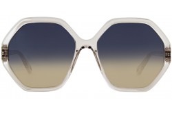 نظارة شمسية CHLOÉ للنساء دائري لون وردي  - CH0008S 002