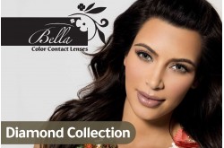 BELLA CONTACT LENSES DIAMOND COLLECTION - 2 LENS IN BOX