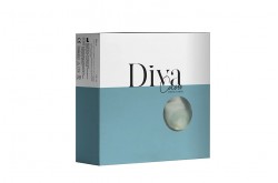 Diva monthly contact lenses with power - 2 lens in box