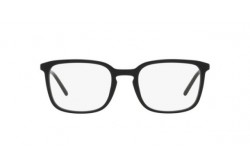 نظارة طبية DOLCE&GABBANA للرجال والنساء مستطيل لون أسود و ذهبي  - DG3349 501