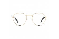 نظارة طبية DSQUARED2 للرجال والنساء دائري لون ذهبي و نمري  - D20019 06J