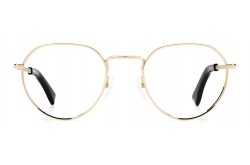 نظارة طبية DSQUARED2 للرجال والنساء دائري لون ذهبي  - D20019 J5G