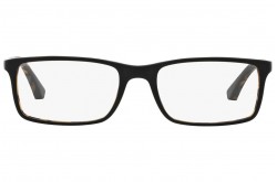 نظارة طبية EMPORIO ARMANI للرجال مستطيل لون أسود و نمري - EA3043 5269