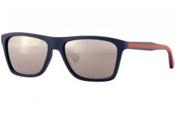 نظارة شمسية EMPORIO ARMANI للرجال مربع لون أسود و برتقالي - EA4001 5100/5A