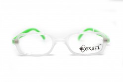 نظارة طبية EXACT للأطفال مستطيل لون شفاف وأخضر - 54  112