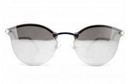 نظارة شمسية FENDI للنساء كات اي لون رمادي 