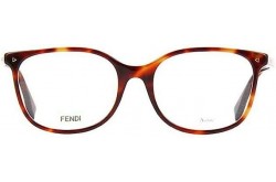 نظارة طبية FENDI للنساء مستطيل لون نمري  - FF0387 086