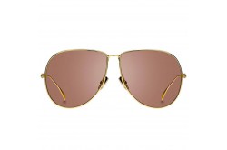 نظارة شمسية FENDI للنساء آفياتور لون ذهبي  