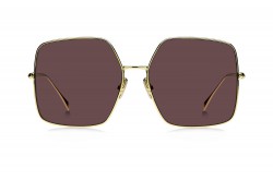 نظارة شمسية FENDI للنساء فراشة لون ذهبي  