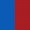 نظارة شمسية TOMMY HILFIGER للرجال والنساء مربع لون أزرق و أحمر - TH1445S LCNNR