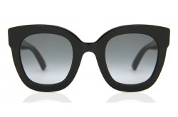 نظارة شمسية GUCCI للنساء كات أي لون أسود - GG0208S 001