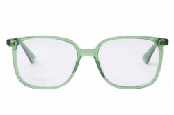 نظارة طبية GUCCI للرجال والنساء مربع لون أخضر - GG0260O  004